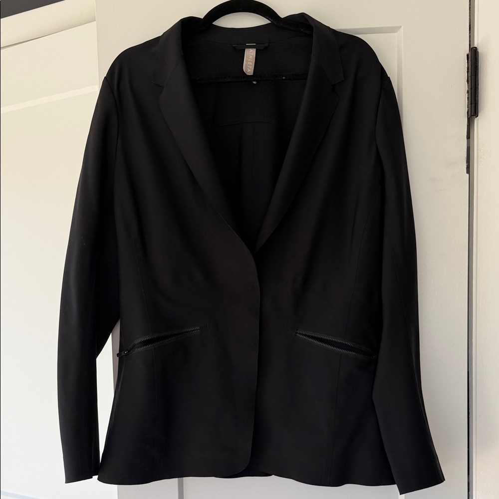 Black Athleta Interstellar Women's Blazer - Picture 2 of 14